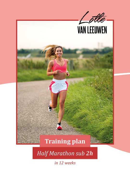 Trainingsschema –  Halve marathon binnen 2u