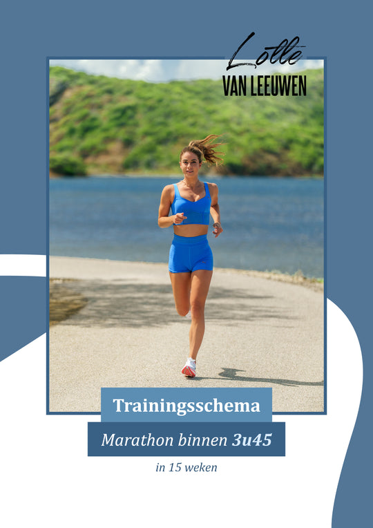 Trainingsschema –  Marathon binnen 3u45