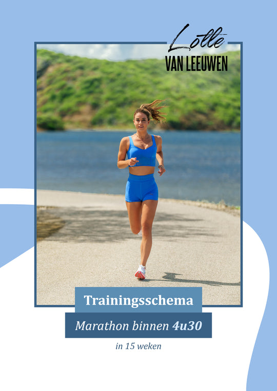 Trainingsschema –  Marathon binnen 4u30